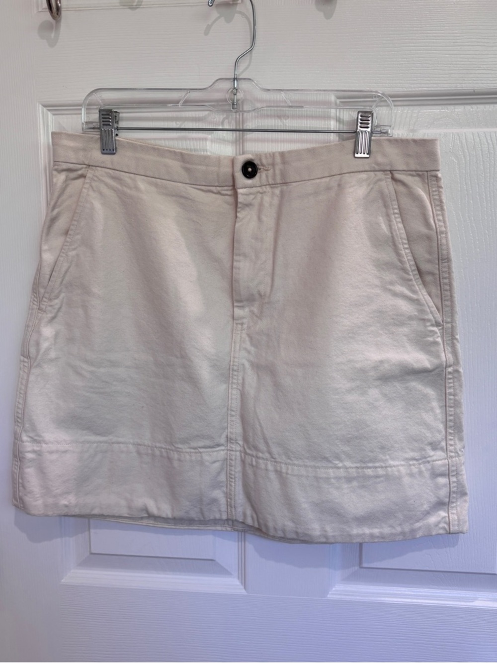 EVERLANE The Canvas Stamp Mini Skirt - Picture 5 of 8